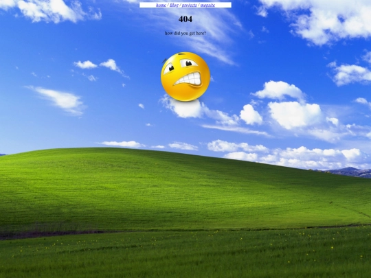 not_found screenshot
