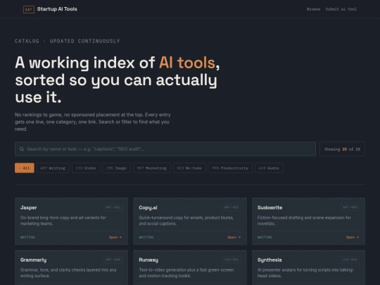 index screenshot