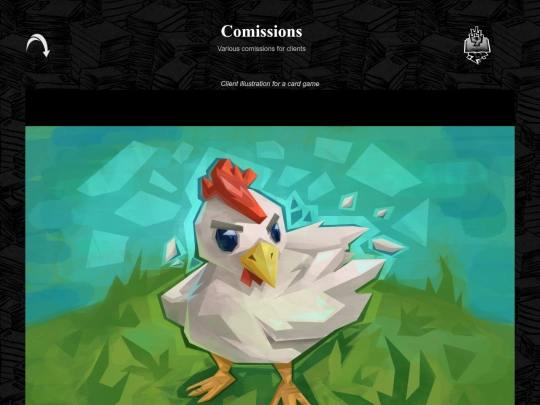 Comissions screenshot