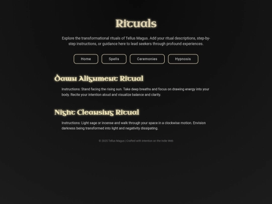Ritual screenshot