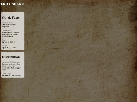sharks/aggressive/frill screenshot