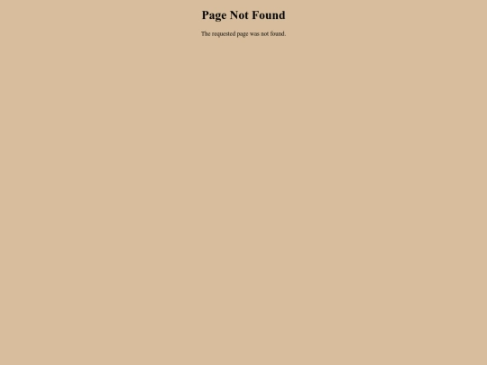 not_found screenshot