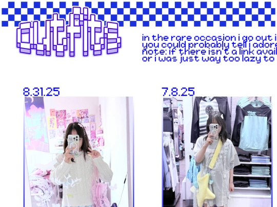outfits screenshot