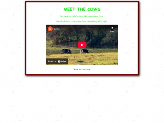 cows screenshot