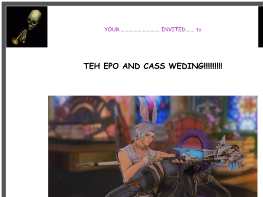 wedding screenshot