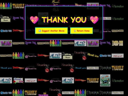 thankyou screenshot
