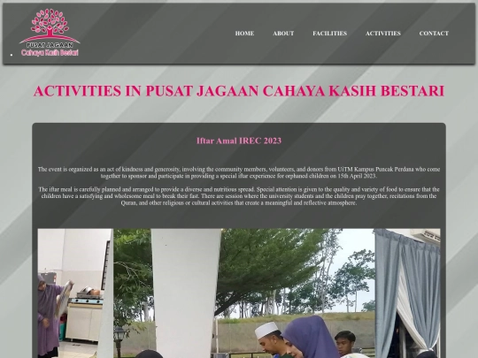 activities screenshot