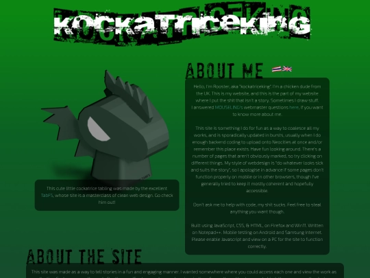 personal/aboutme screenshot