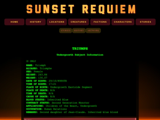 sunsetreqiuem/characters/triumph screenshot