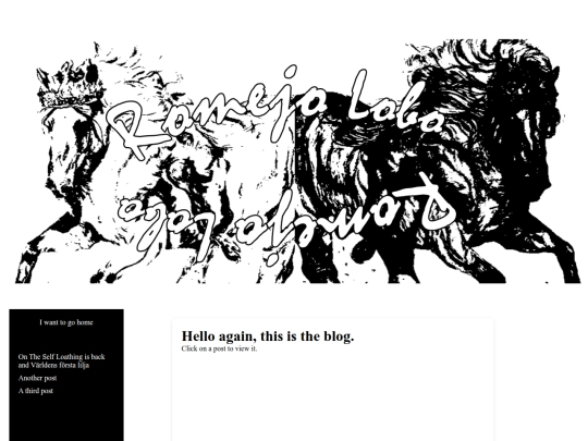 blog screenshot