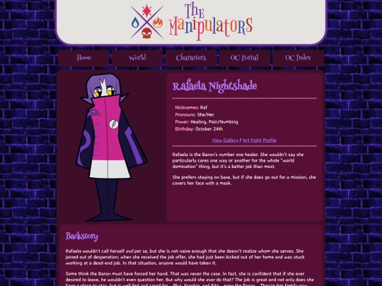 oc/manipulators/rafaela screenshot