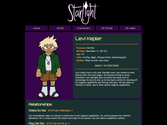 oc/space/levi screenshot