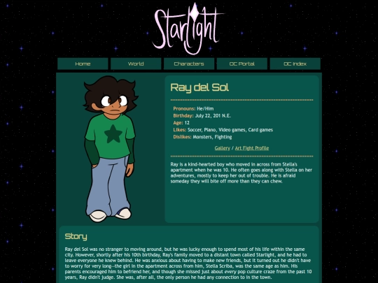 oc/space/ray screenshot