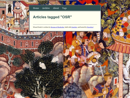 tags/osr screenshot