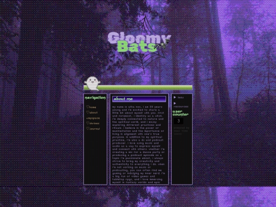 aboutme screenshot