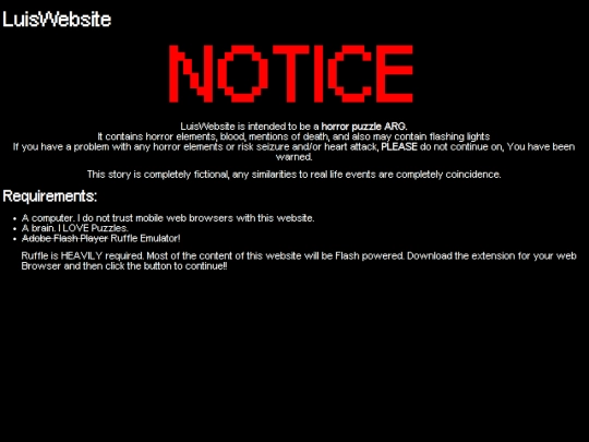notice screenshot