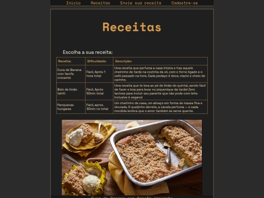 receitas screenshot