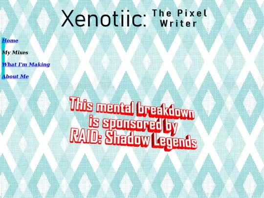 Mixes/mixpage screenshot