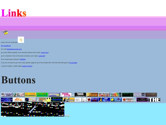 links screenshot