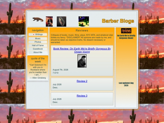 reviews screenshot