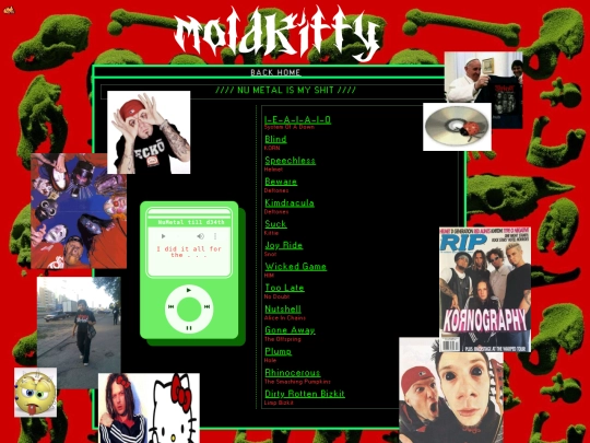 Music Page screenshot