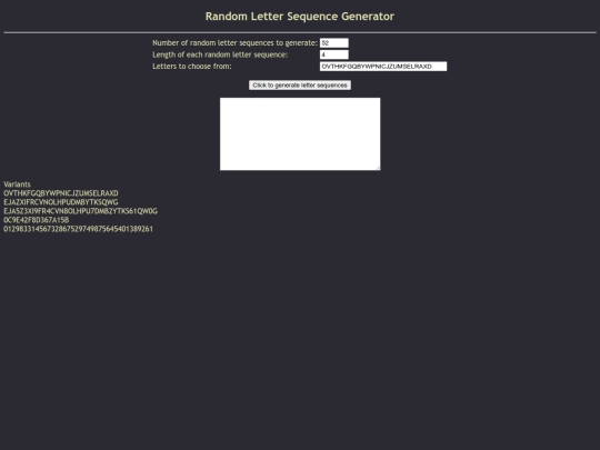 lib/jstools/RandomTxtString screenshot