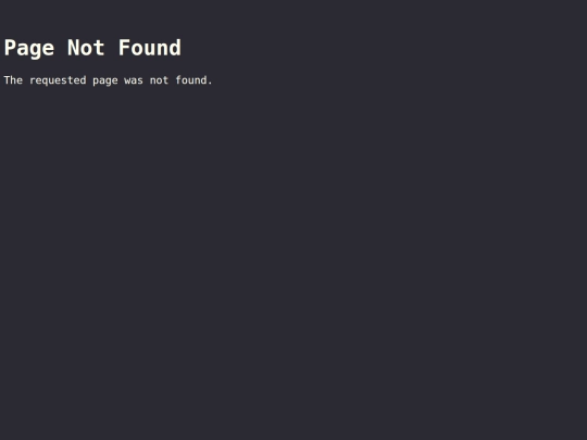 not_found screenshot