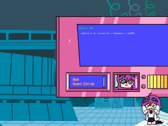 diary screenshot