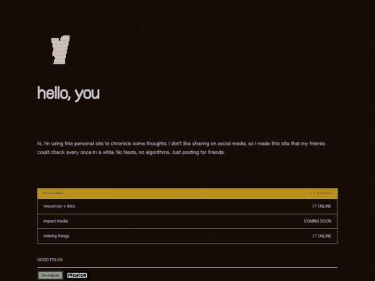 index screenshot