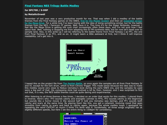 FF_snes_medley screenshot