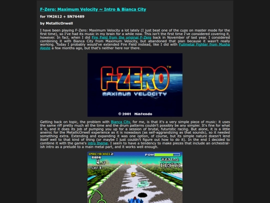 fzero_intro_bianca screenshot