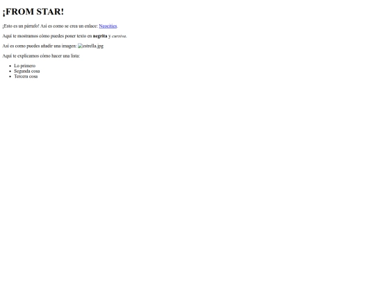 index screenshot