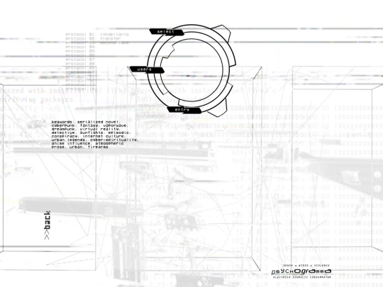 psychogramma-menu screenshot