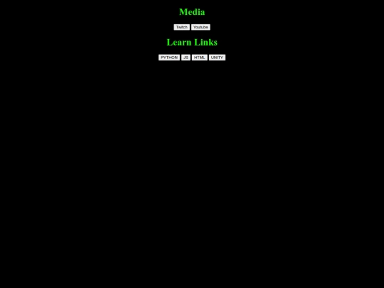 menu screenshot