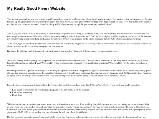 site screenshot