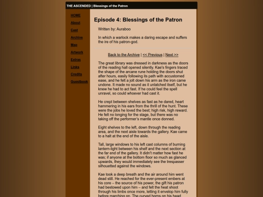 blessingsofthepatron screenshot