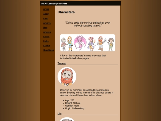 characters screenshot