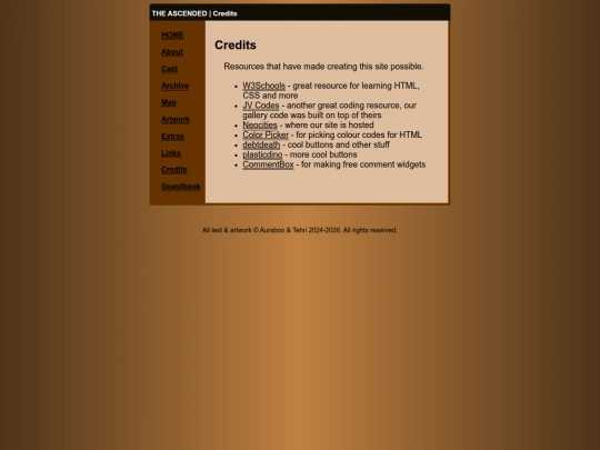 credits screenshot