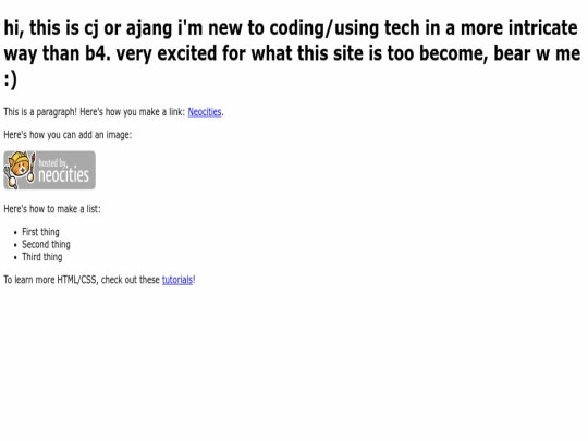 index screenshot
