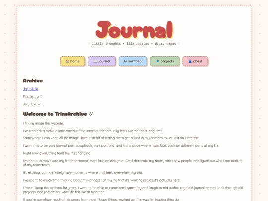 journal screenshot