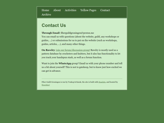 contact screenshot