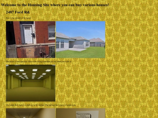 housing website/housing screenshot