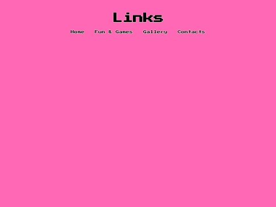 links screenshot
