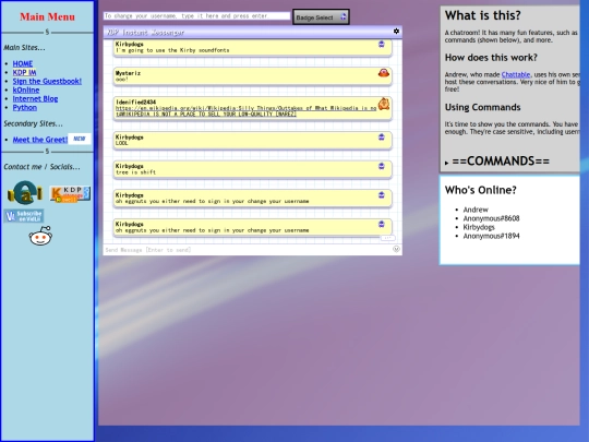 chat screenshot