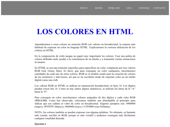 WEB/colorII-html screenshot