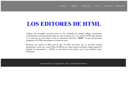 WEB/editores-html screenshot