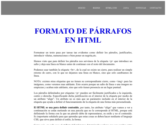 WEB/parrafos-html screenshot