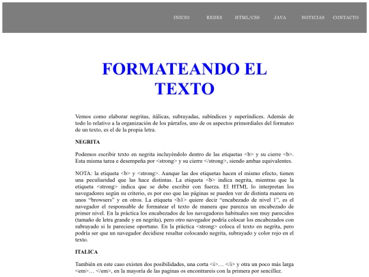 WEB/textos-html screenshot