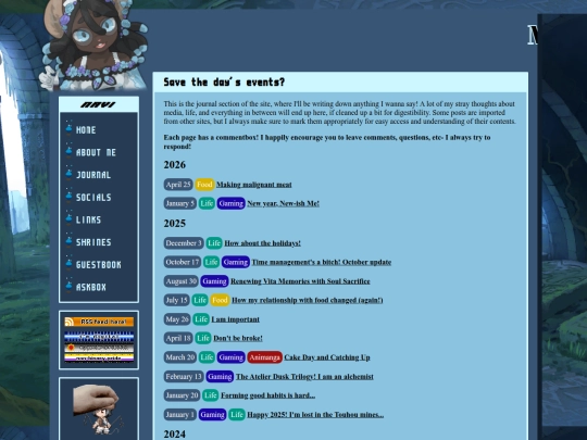 journal screenshot