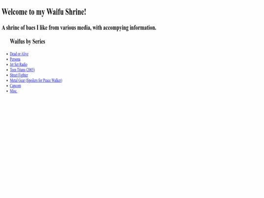 index screenshot